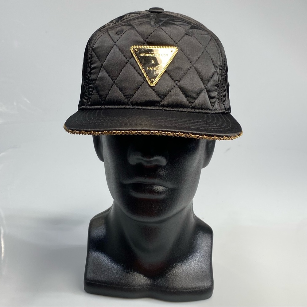 HATER GOLD CHAIN HAT BLACK STRAPBACK